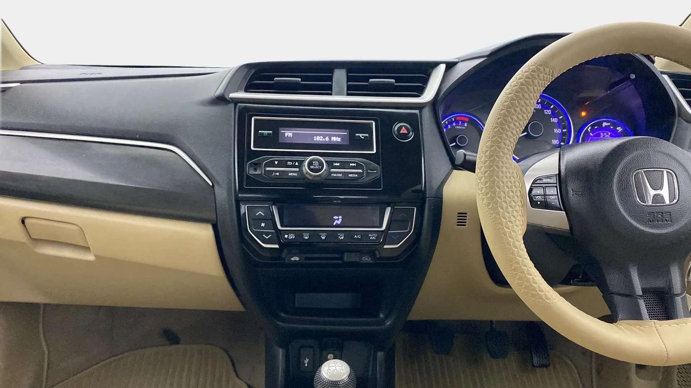 2016 Honda Amaze 1.2L I-VTEC VX, Petrol, Manual, 84,290 km, Air Conditioner