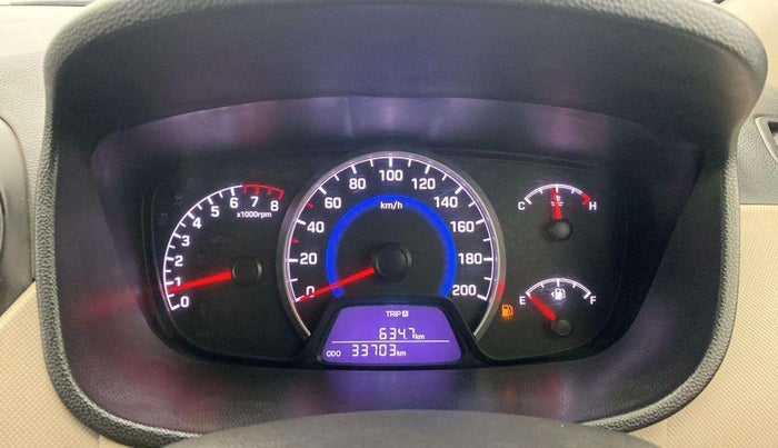 2017 Hyundai Grand i10 SPORTZ 1.2 KAPPA VTVT, Petrol, Manual, 33,640 km, Odometer Image