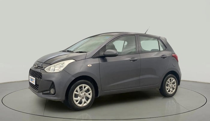 2017 Hyundai Grand i10 SPORTZ 1.2 KAPPA VTVT, Petrol, Manual, 33,640 km, Left Front Diagonal