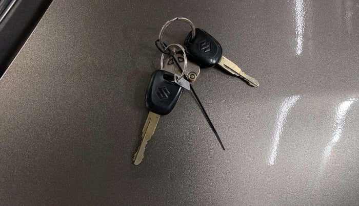 2019 Maruti New Wagon-R LXI CNG 1.0, CNG, Manual, 91,919 km, Key Close Up