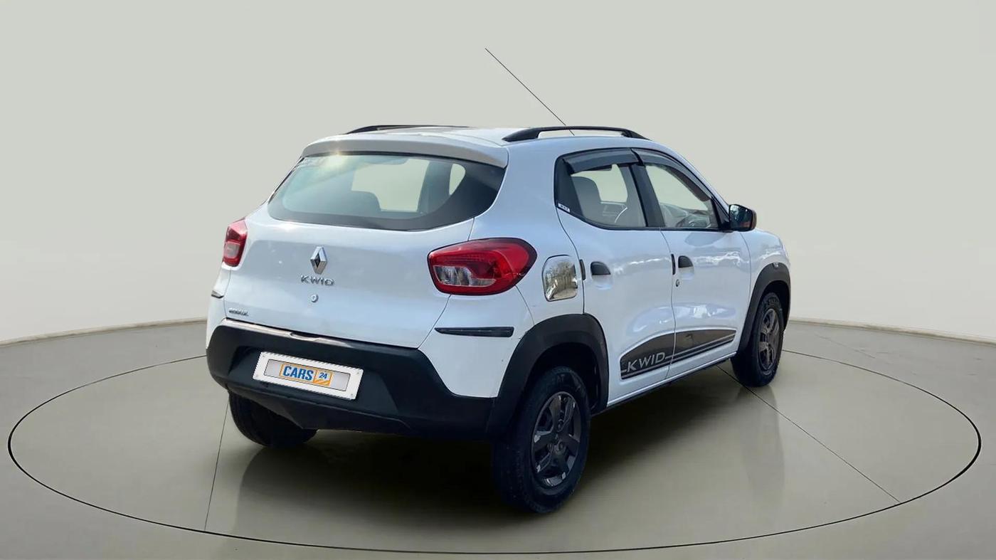 2018 Renault Kwid RXT 1.0 (O), Petrol, Manual, 78,084 km, Right Back Diagonal