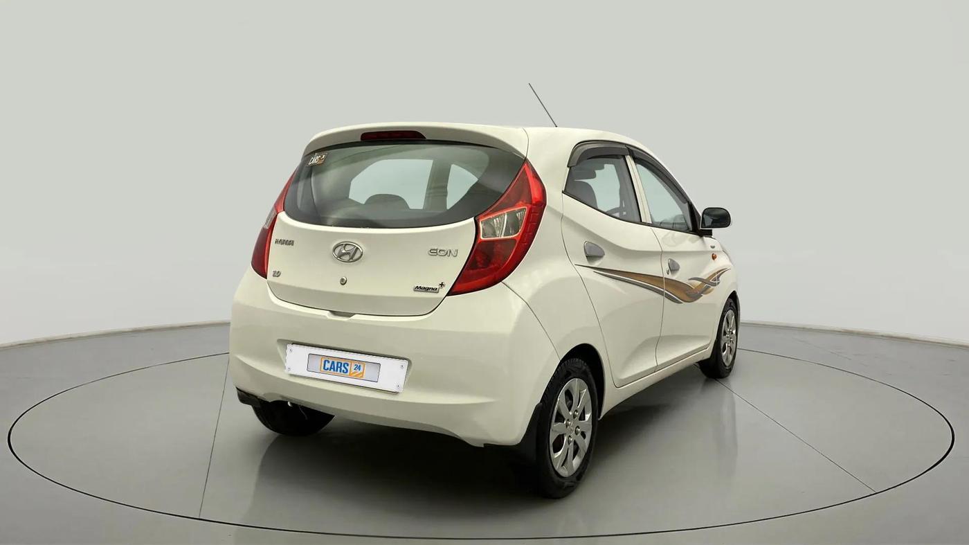 2014 Hyundai Eon 1.0 KAPPA ERA +, Petrol, Manual, 64,835 km, Right Back Diagonal