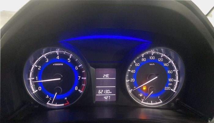 2018 Maruti Baleno DELTA PETROL 1.2, Petrol, Manual, 62,132 km, Odometer Image