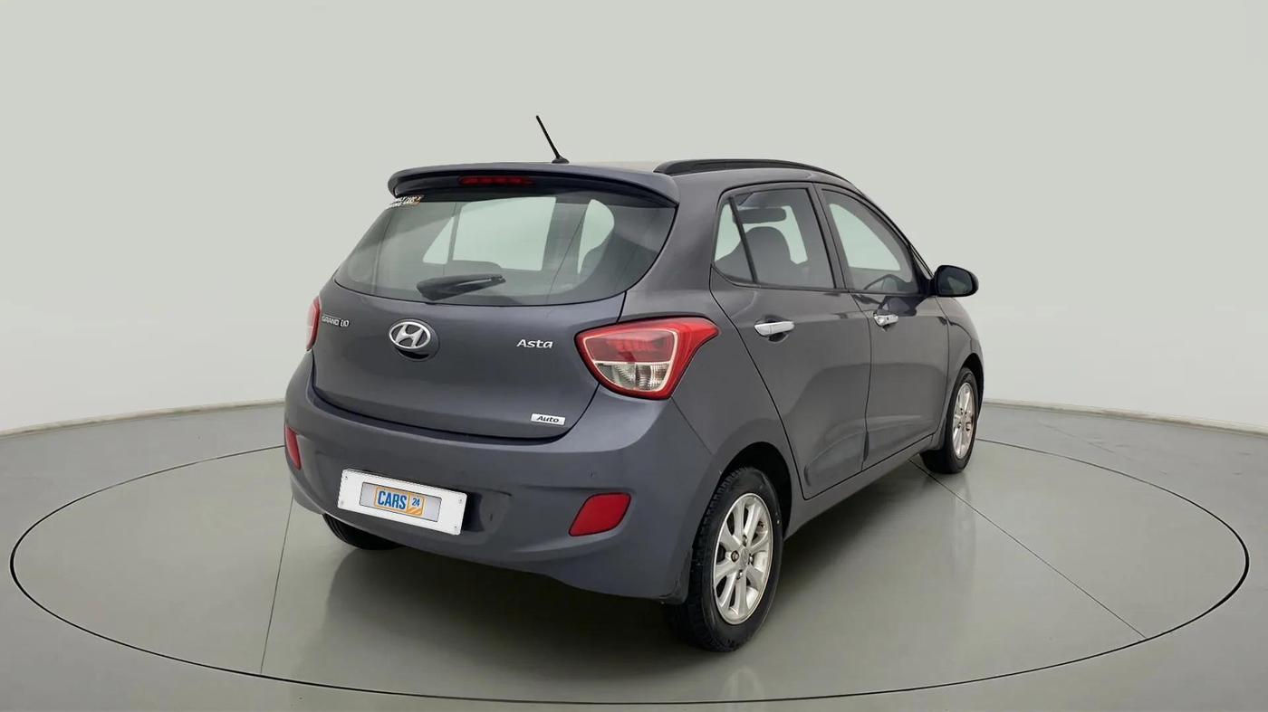 2016 Hyundai Grand i10 ASTA AT 1.2 KAPPA VTVT, Petrol, Automatic, 23,814 km, Right Back Diagonal