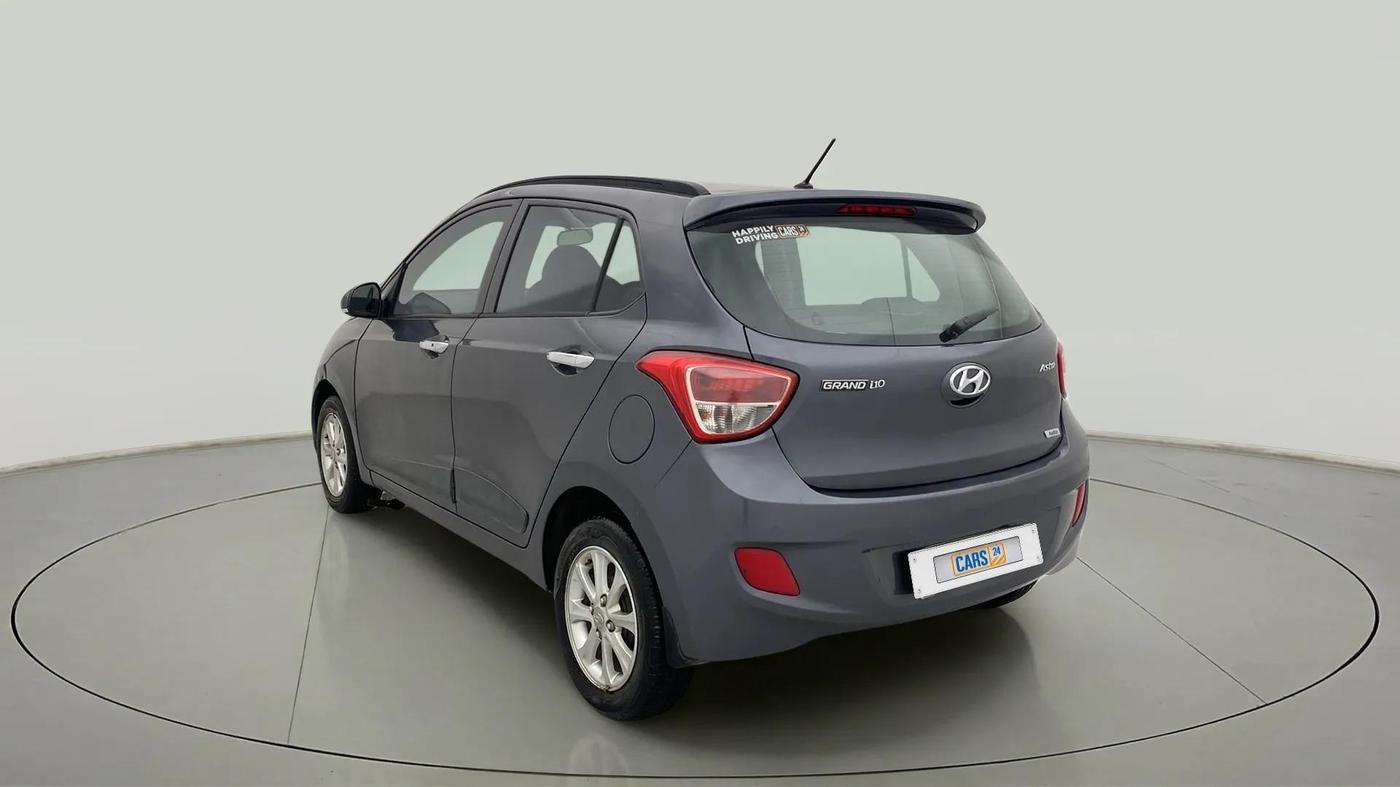 2016 Hyundai Grand i10 ASTA AT 1.2 KAPPA VTVT, Petrol, Automatic, 23,814 km, Left Back Diagonal