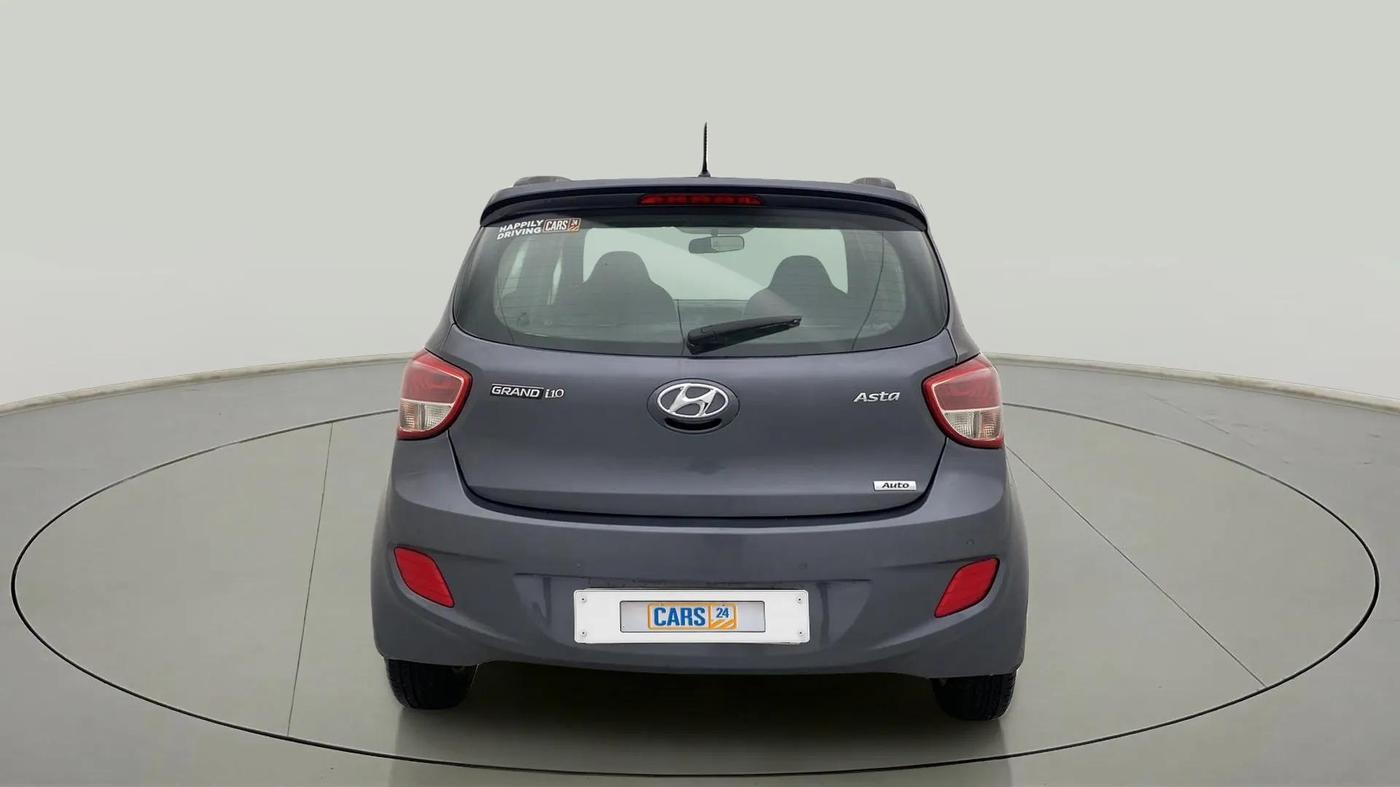2016 Hyundai Grand i10 ASTA AT 1.2 KAPPA VTVT, Petrol, Automatic, 23,814 km, Back/Rear
