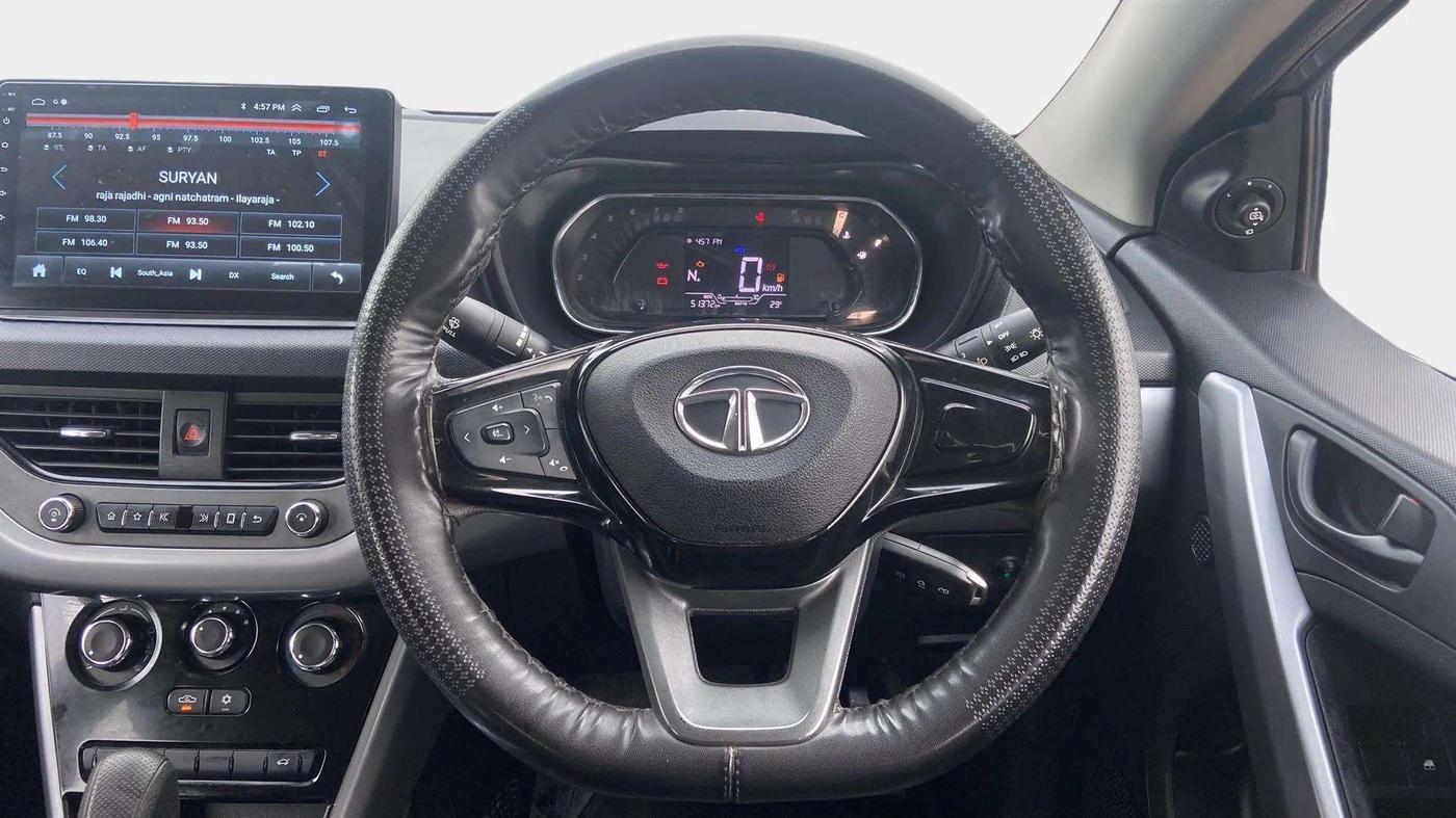 2022 Tata NEXON XMA SUNROOF PETROL, Petrol, Automatic, 51,652 km, Steering Wheel Close Up