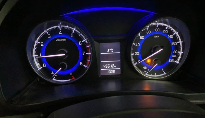 2017 Maruti Baleno DELTA PETROL 1.2, Petrol, Manual, 45,501 km, Odometer Image