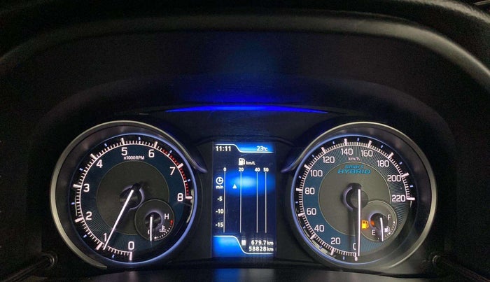 2021 Maruti XL6 ALPHA MT, Petrol, Manual, 58,818 km, Odometer Image