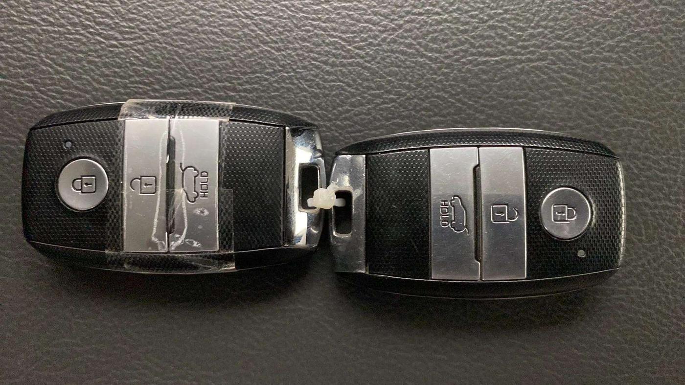 2020 KIA SELTOS HTK PLUS 1.5, Petrol, Manual, 55,552 km, Key Close Up