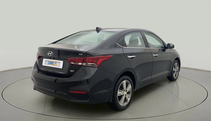 2019 Hyundai Verna 1.6 VTVT SX, Petrol, Manual, 55,503 km, Right Back Diagonal