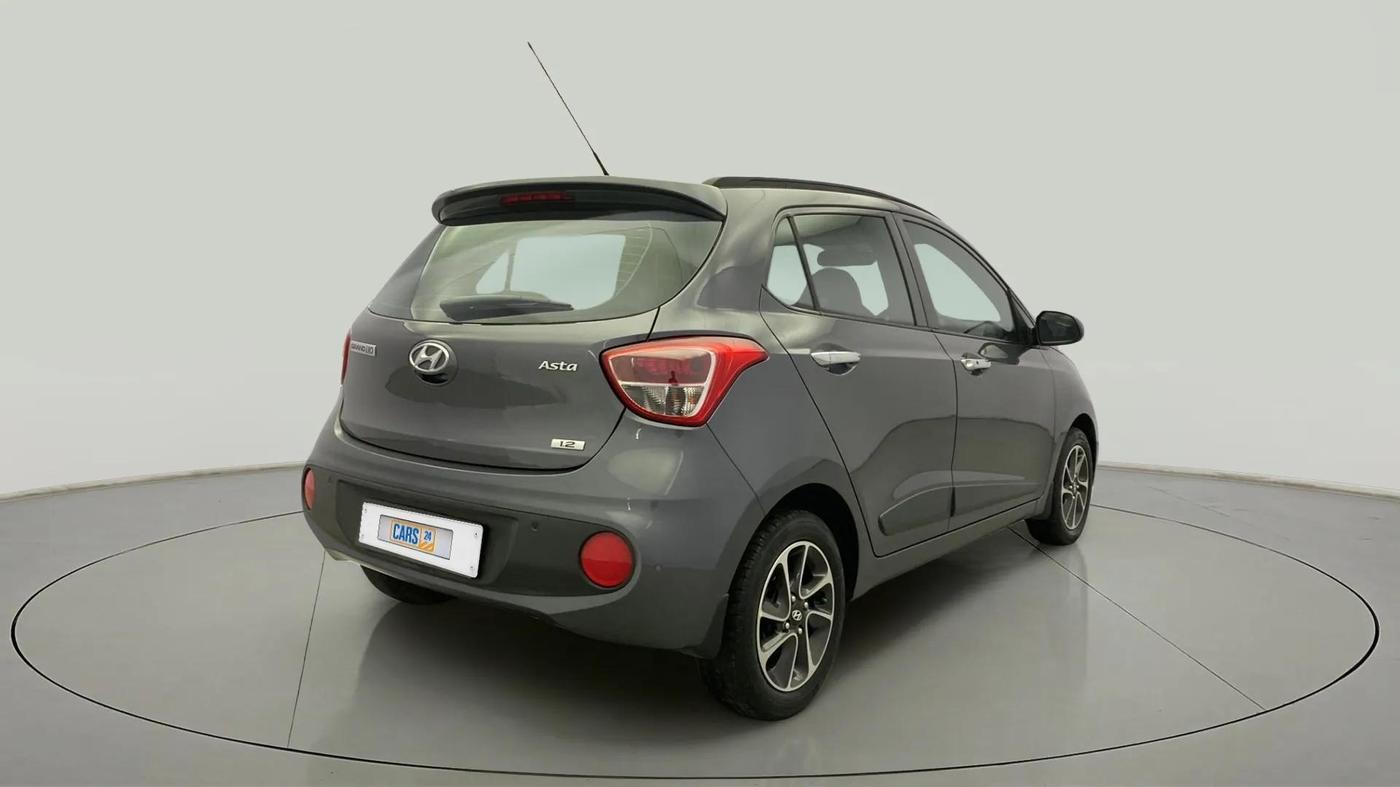 2019 Hyundai Grand i10 ASTA 1.2 KAPPA VTVT, Petrol, Manual, 33,453 km, Right Back Diagonal