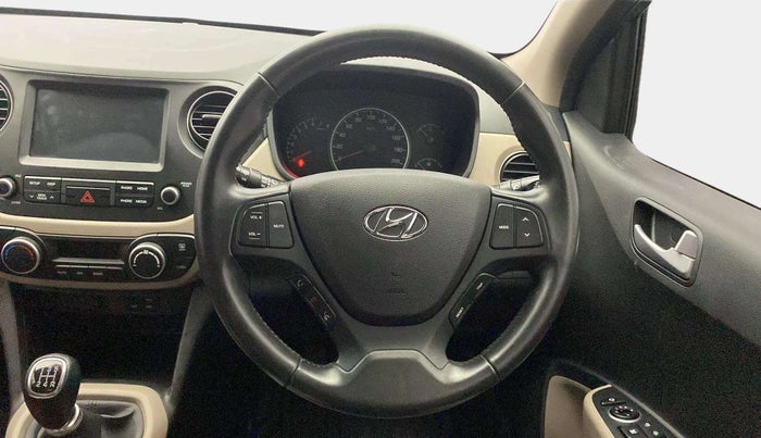 2019 Hyundai Grand i10 ASTA 1.2 KAPPA VTVT, Petrol, Manual, 33,453 km, Steering Wheel Close Up