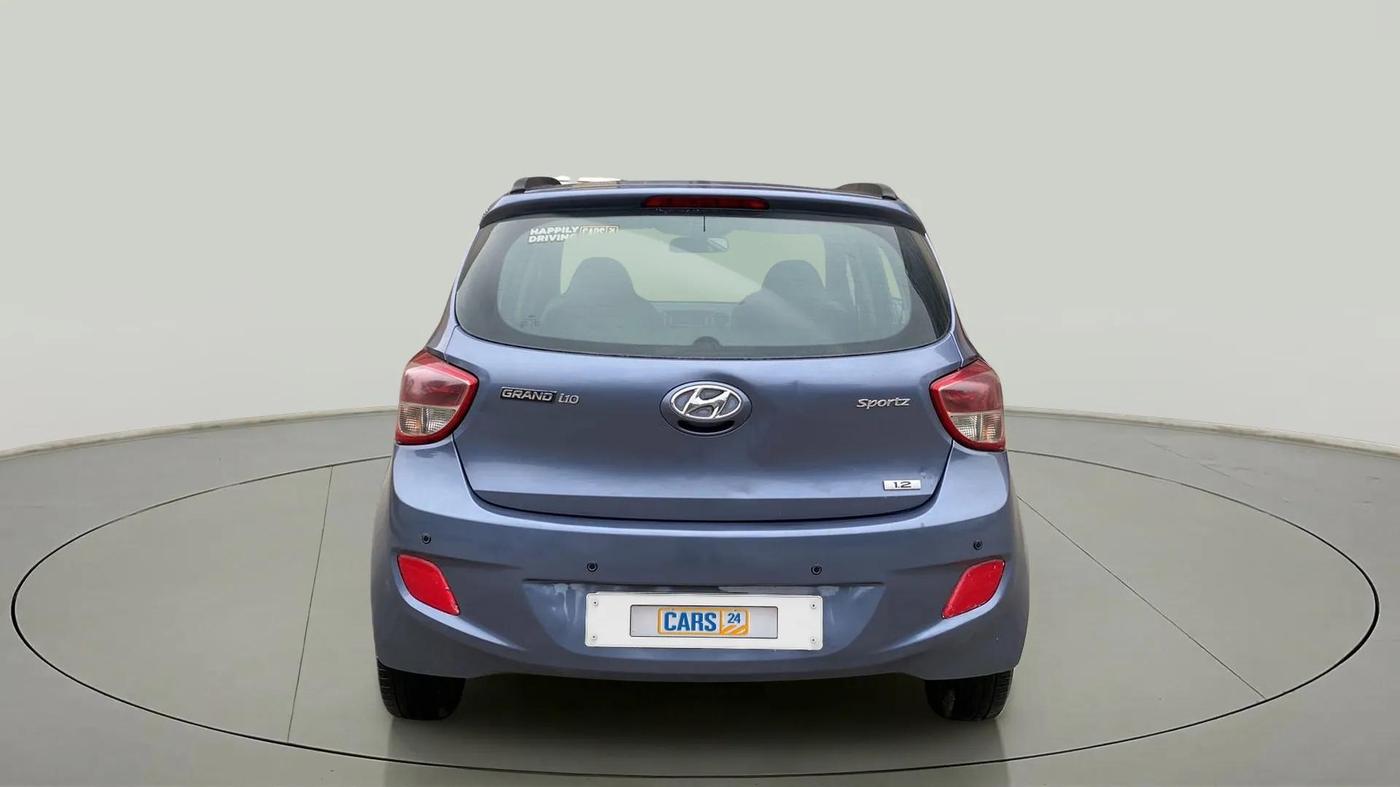 2015 Hyundai Grand i10 SPORTZ 1.2 KAPPA VTVT, Petrol, Manual, 78,109 km, Back/Rear