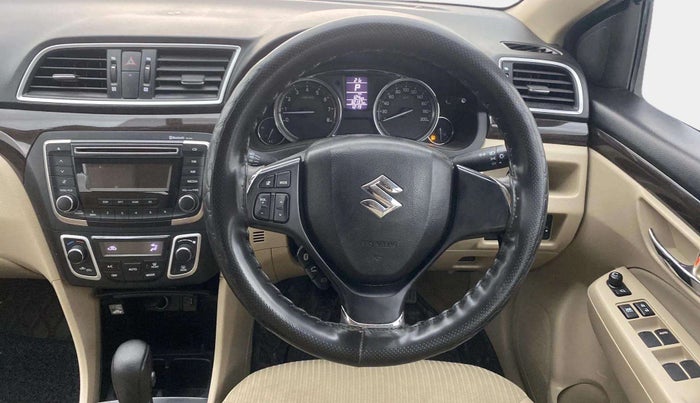 2017 Maruti Ciaz ZETA 1.4  AT PETROL, Petrol, Automatic, 32,205 km, Steering Wheel Close Up