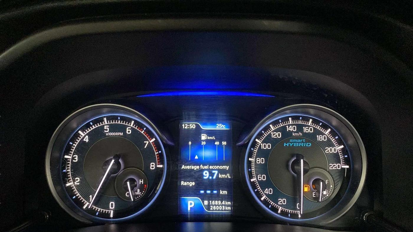 2021 Maruti XL6 ALPHA AT, Petrol, Automatic, 25,981 km, Odometer Image