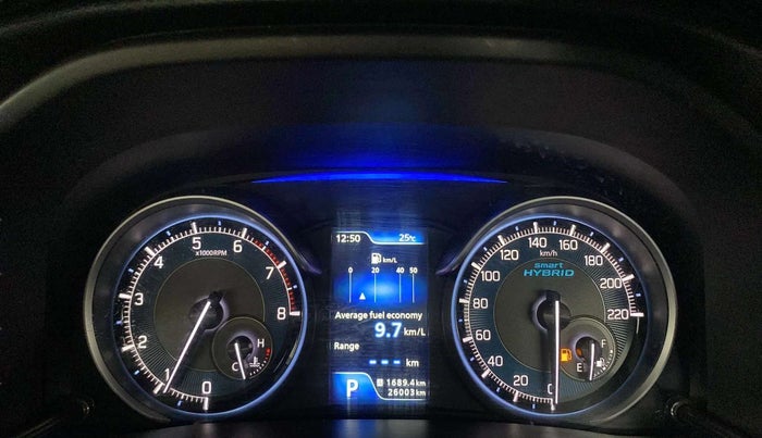 2021 Maruti XL6 ALPHA AT, Petrol, Automatic, 25,981 km, Odometer Image