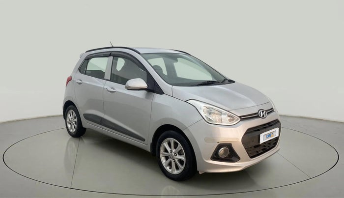 2014 Hyundai Grand i10 ASTA AT 1.2 KAPPA VTVT, Petrol, Automatic, 73,530 km, Right Front Diagonal