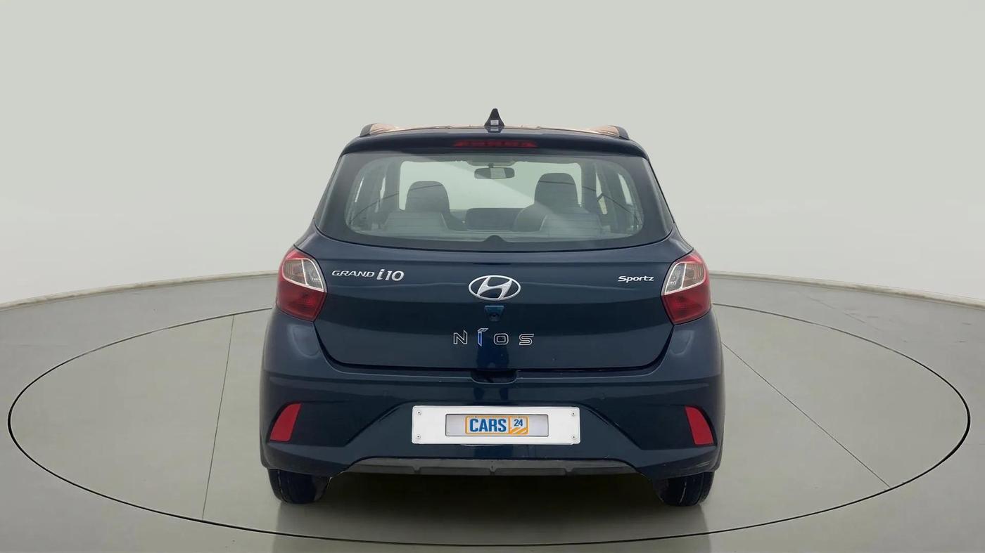 2019 Hyundai GRAND I10 NIOS SPORTZ AMT 1.2 KAPPA VTVT, Petrol, Automatic, 37,693 km, Back/Rear