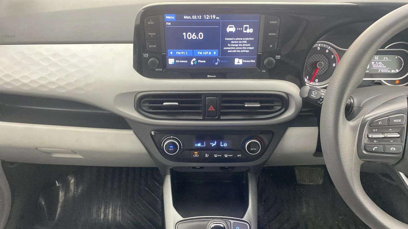 2019 Hyundai GRAND I10 NIOS SPORTZ AMT 1.2 KAPPA VTVT, Petrol, Automatic, 37,693 km, Air Conditioner