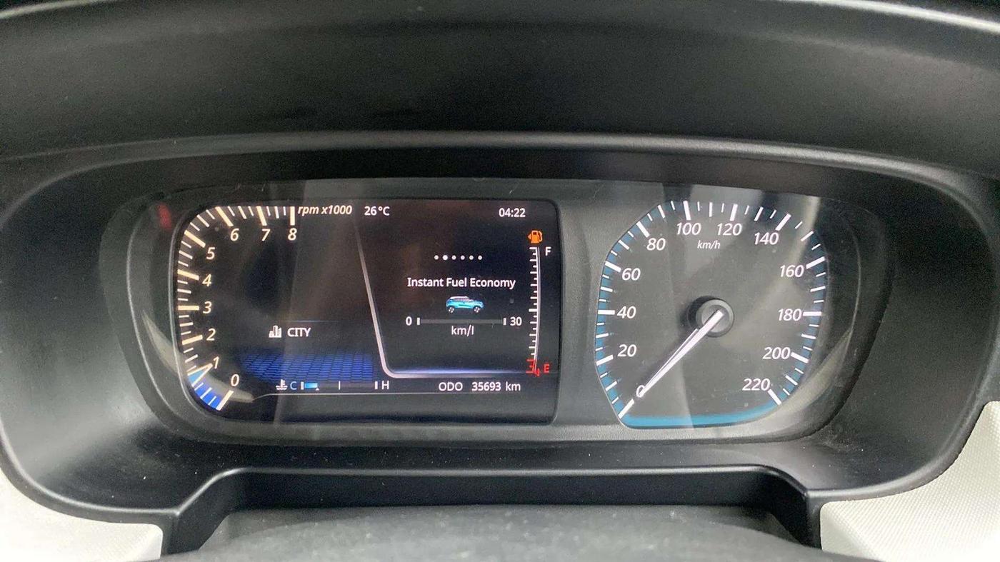 2022 Tata PUNCH CREATIVE  MT, Petrol, Manual, 35,703 km, Odometer Image
