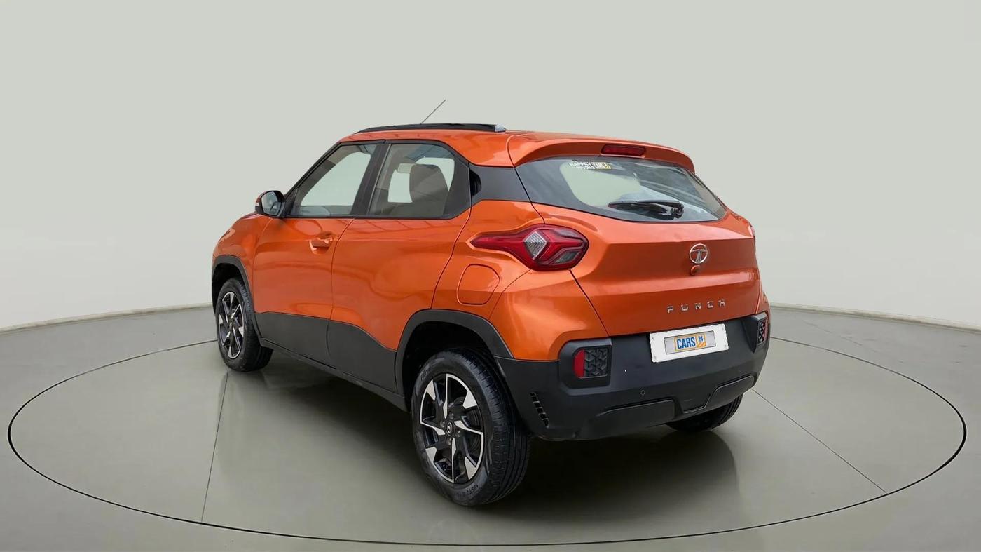 2022 Tata PUNCH CREATIVE  MT, Petrol, Manual, 35,703 km, Left Back Diagonal