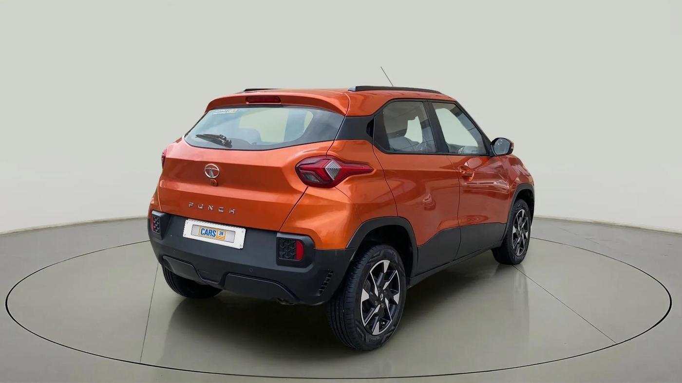 2022 Tata PUNCH CREATIVE  MT, Petrol, Manual, 35,703 km, Right Back Diagonal