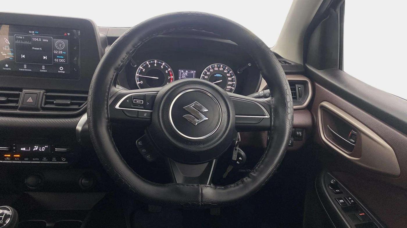 2023 Maruti FRONX DELTA PLUS 1.0 TURBO MT, Petrol, Manual, 4,211 km, Steering Wheel Close Up