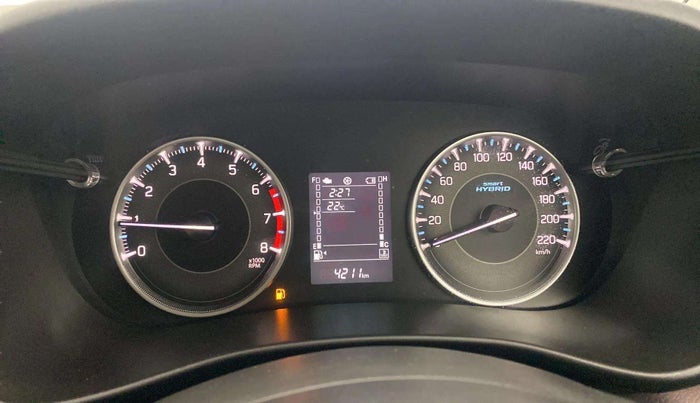 2023 Maruti FRONX DELTA PLUS 1.0 TURBO MT, Petrol, Manual, 4,211 km, Odometer Image