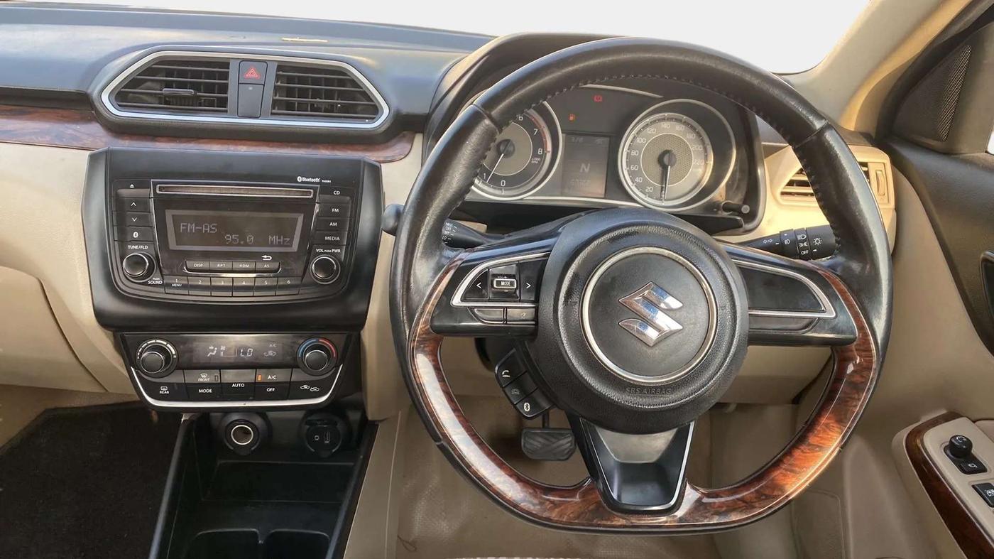 2018 Maruti Dzire ZXI AMT, Petrol, Automatic, 68,010 km, Steering Wheel Close Up