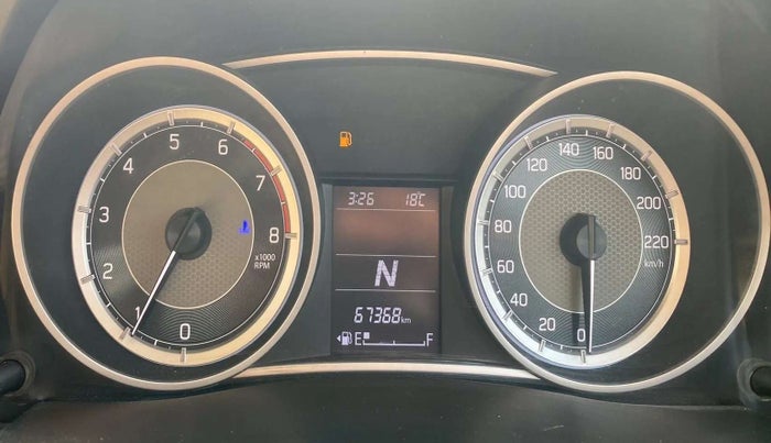 2018 Maruti Dzire ZXI AMT, Petrol, Automatic, 67,574 km, Odometer Image