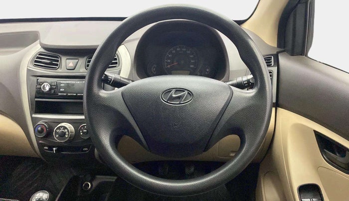 2017 Hyundai Eon ERA +, Petrol, Manual, 58,213 km, Steering Wheel Close Up