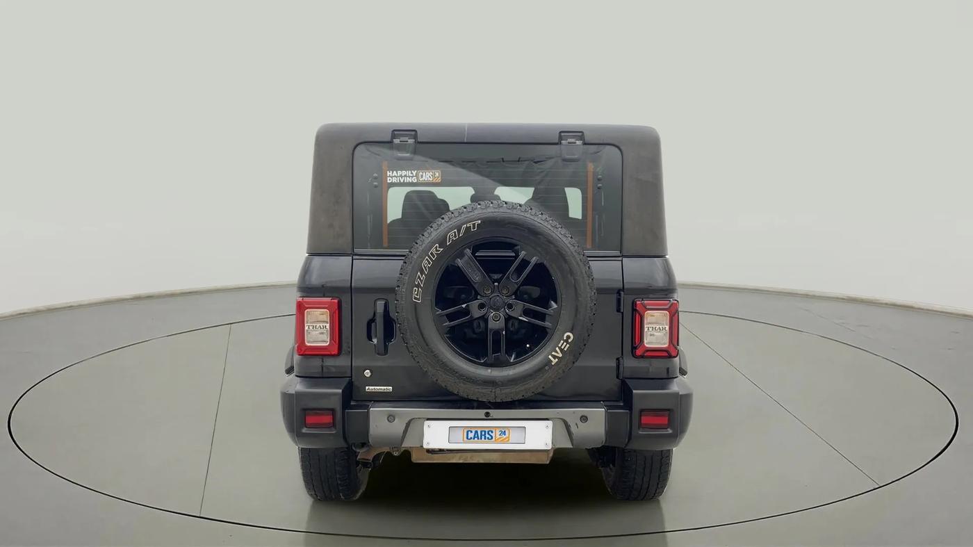 2021 Mahindra Thar LX PETROL HT 4WD AT, Petrol, Automatic, 50,760 km, Back/Rear