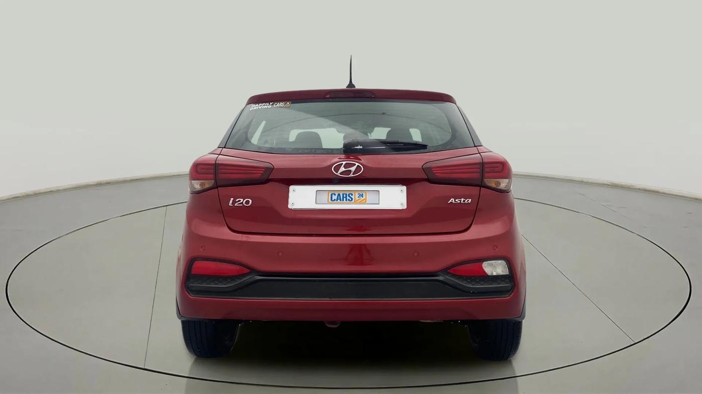 2019 Hyundai Elite i20 ASTA 1.2 (O), Petrol, Manual, 54,937 km, Back/Rear