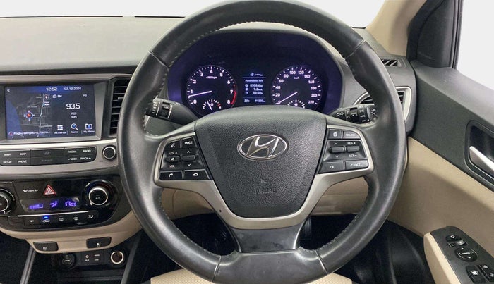 2018 Hyundai Verna 1.6 VTVT SX O, Petrol, Manual, 94,482 km, Steering Wheel Close Up