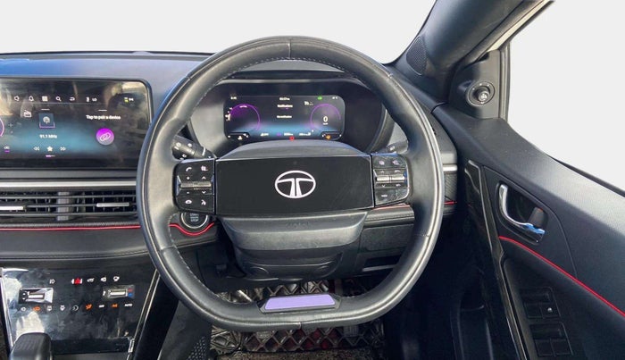 2023 Tata NEXON FEARLESS SUNROOF DUAL TONE 1.5 DIESEL, Diesel, Manual, 8,331 km, Steering Wheel Close Up