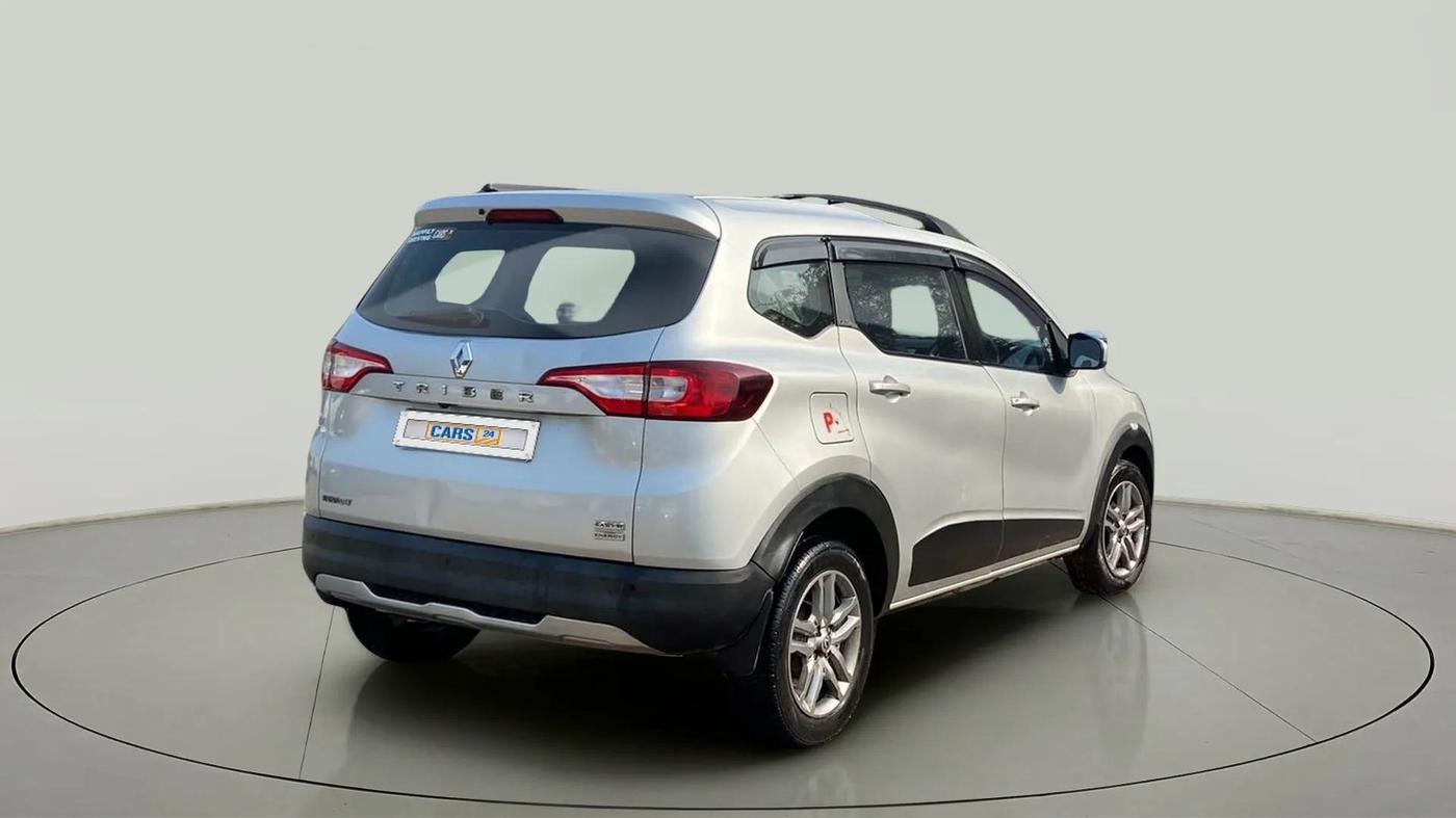 2020 Renault TRIBER RXZ AMT, Petrol, Automatic, 59,345 km, Right Back Diagonal
