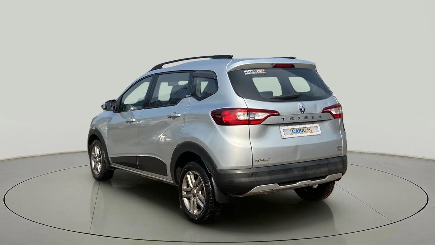 2020 Renault TRIBER RXZ AMT, Petrol, Automatic, 59,345 km, Left Back Diagonal