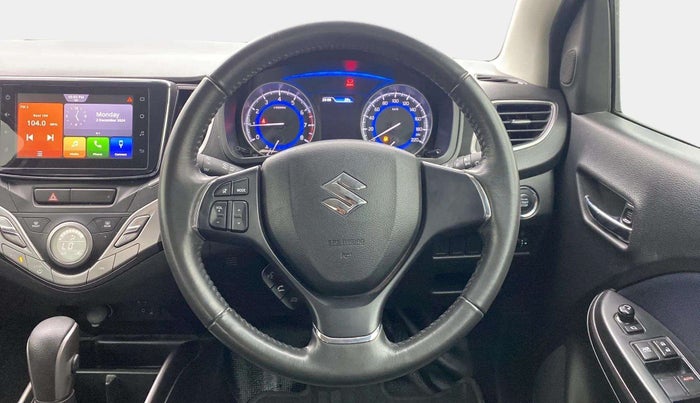 2020 Maruti Baleno ALPHA CVT PETROL 1.2, Petrol, Automatic, 30,156 km, Steering Wheel Close Up