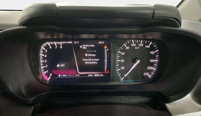 2021 Tata ALTROZ XZ PETROL, Petrol, Manual, 46,444 km, Odometer Image