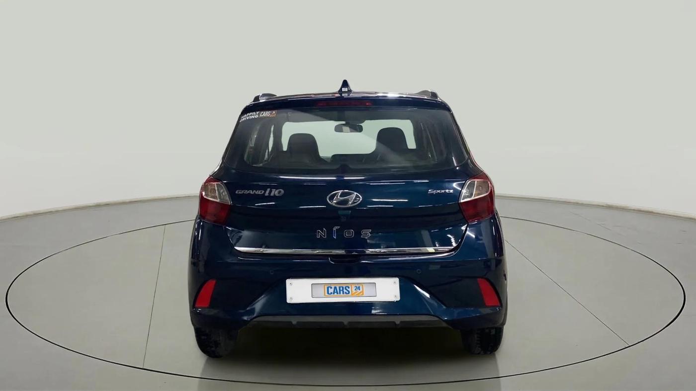 2021 Hyundai GRAND I10 NIOS SPORTZ AMT 1.2 KAPPA VTVT, Petrol, Automatic, 12,891 km, Back/Rear