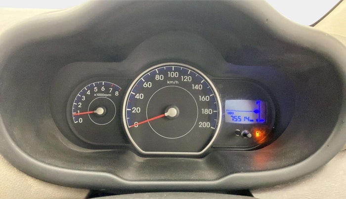 2012 Hyundai i10 SPORTZ 1.2, Petrol, Manual, 75,472 km, Odometer Image