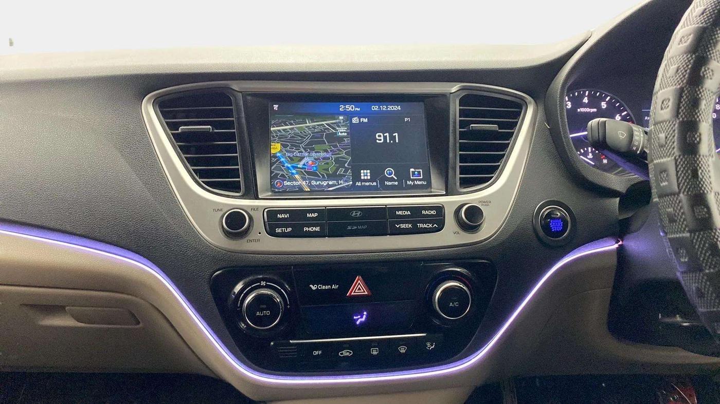 2018 Hyundai Verna 1.6 VTVT SX, CNG, Manual, 34,498 km, Air Conditioner