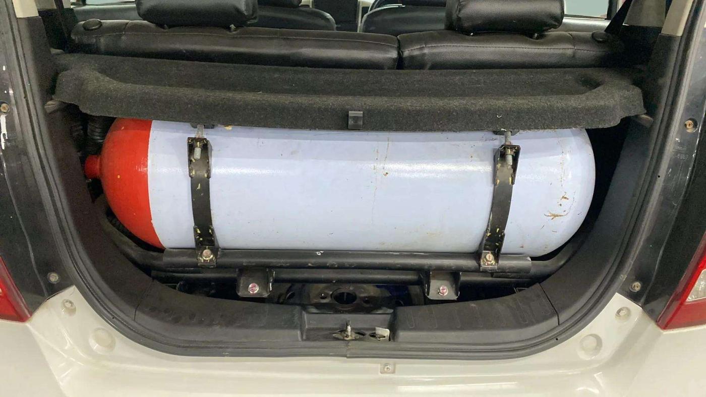 2017 Maruti Wagon R 1.0 LXI CNG, CNG, Manual, 78,027 km, Boot Inside