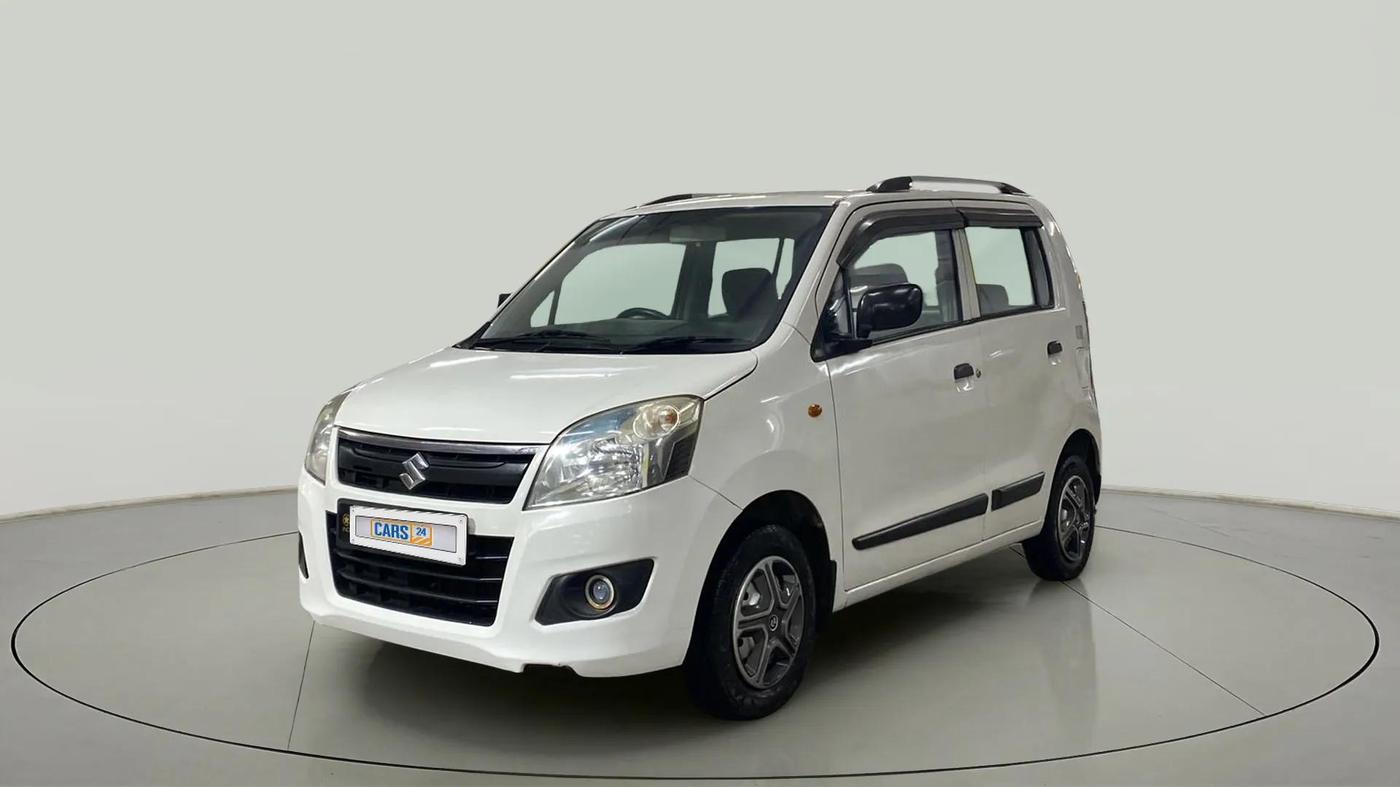 2017 Maruti Wagon R 1.0 LXI CNG, CNG, Manual, 78,027 km, Left Front Diagonal