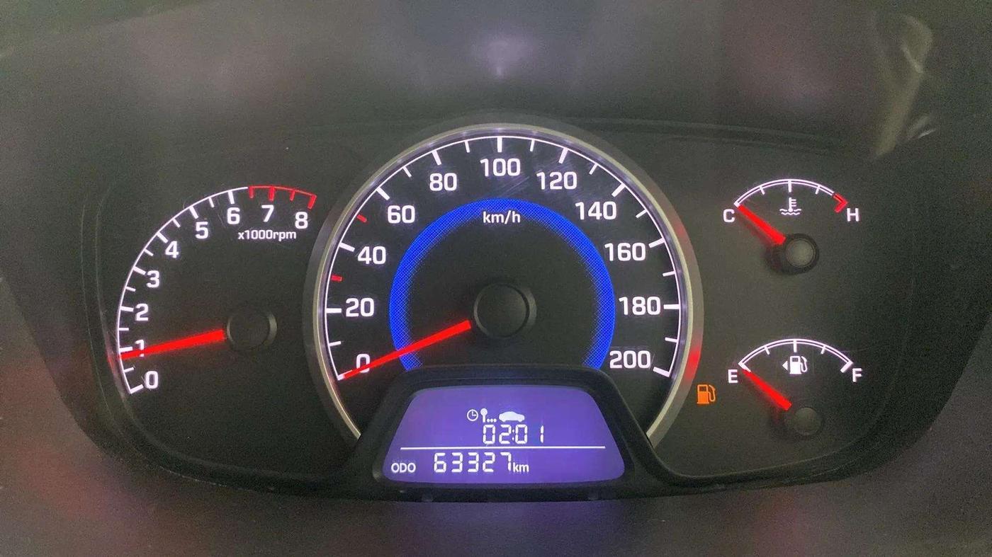 2015 Hyundai Grand i10 ASTA 1.2 KAPPA VTVT, Petrol, Manual, 63,609 km, Odometer Image