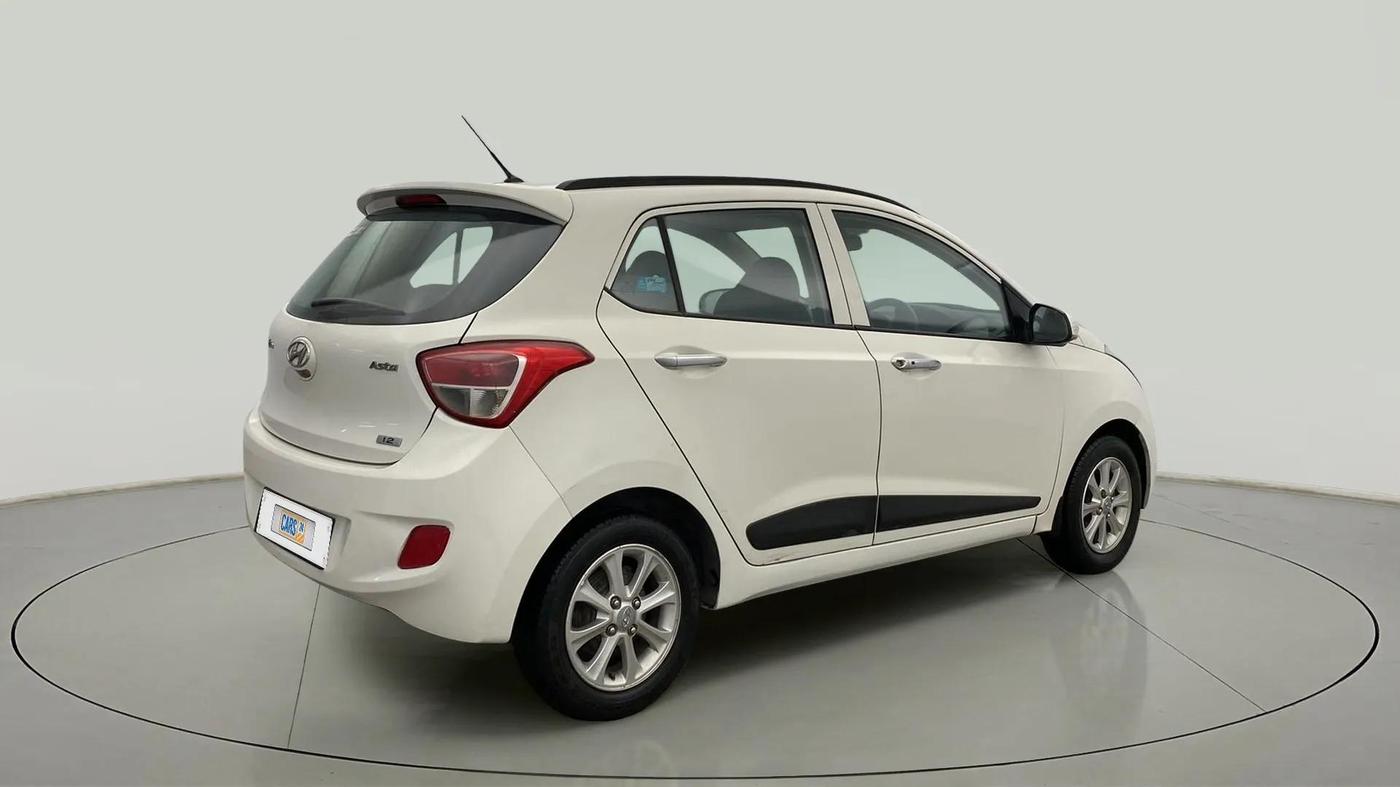 2015 Hyundai Grand i10 ASTA 1.2 KAPPA VTVT, Petrol, Manual, 63,609 km, Right Back Diagonal