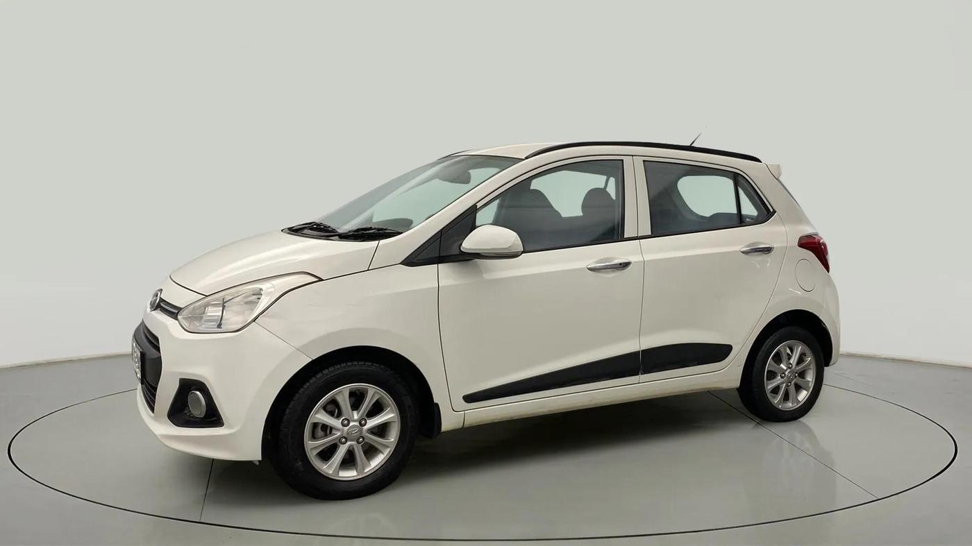 2015 Hyundai Grand i10 ASTA 1.2 KAPPA VTVT, Petrol, Manual, 63,609 km, Left Front Diagonal