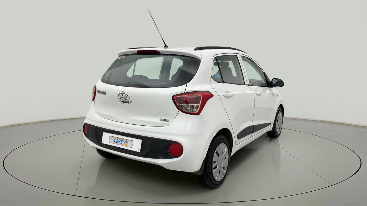 2019 Hyundai Grand i10 MAGNA AT 1.2 KAPPA VTVT, Petrol, Automatic, 89,482 km, Right Back Diagonal
