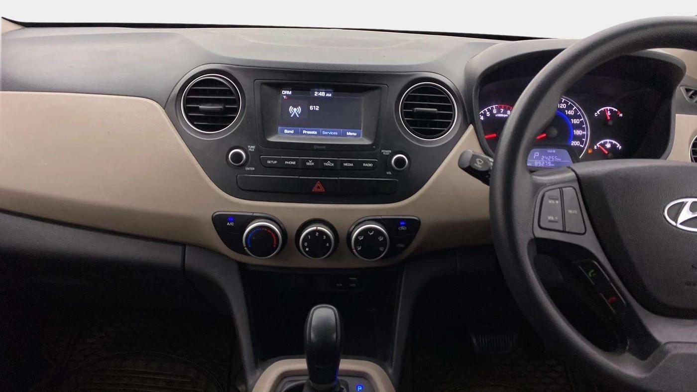 2019 Hyundai Grand i10 MAGNA AT 1.2 KAPPA VTVT, Petrol, Automatic, 89,482 km, Air Conditioner